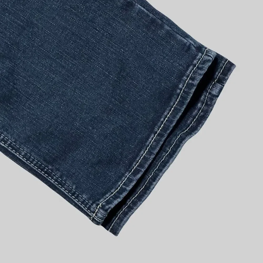 SILVER Suki Womens Jeans Denim Size 27 Slim Bootcut Whiskering Stretchy‎ - Picture 5 of 10